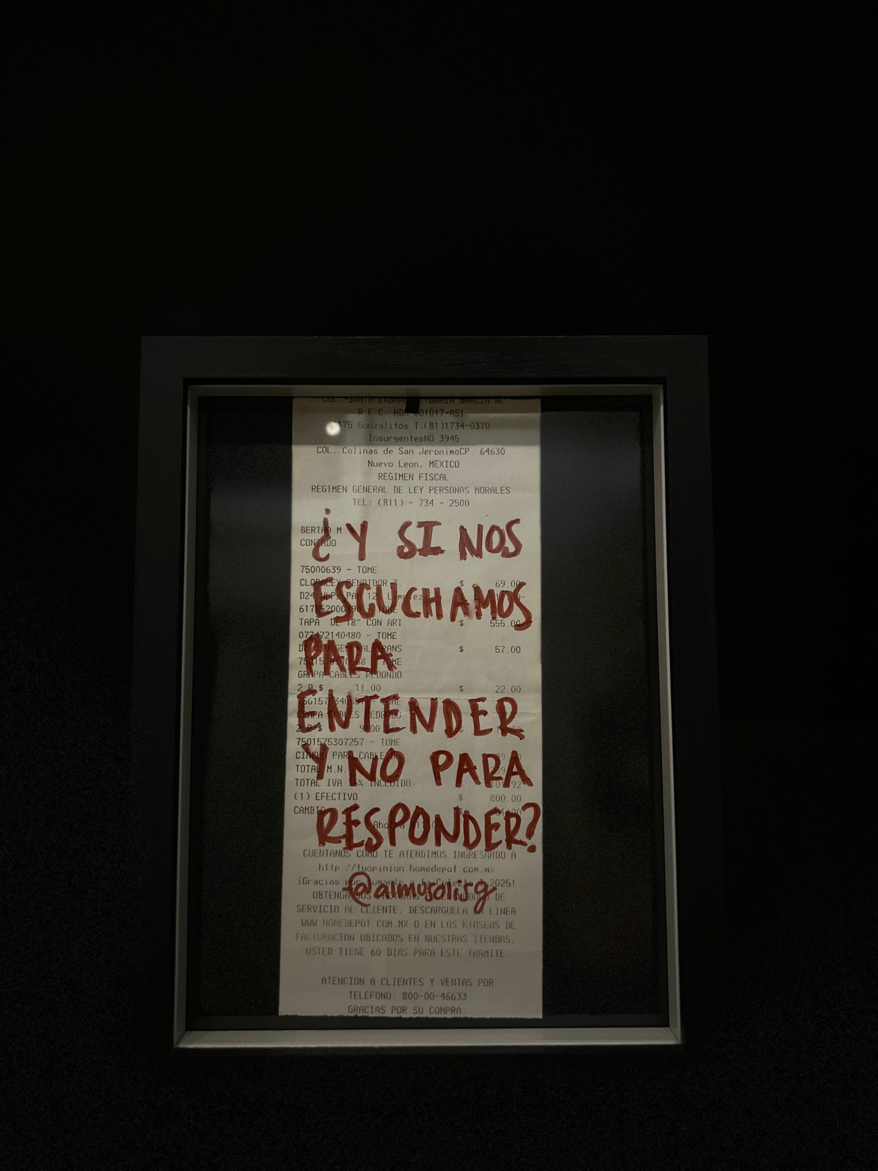 Cuadro "nota de remisión"