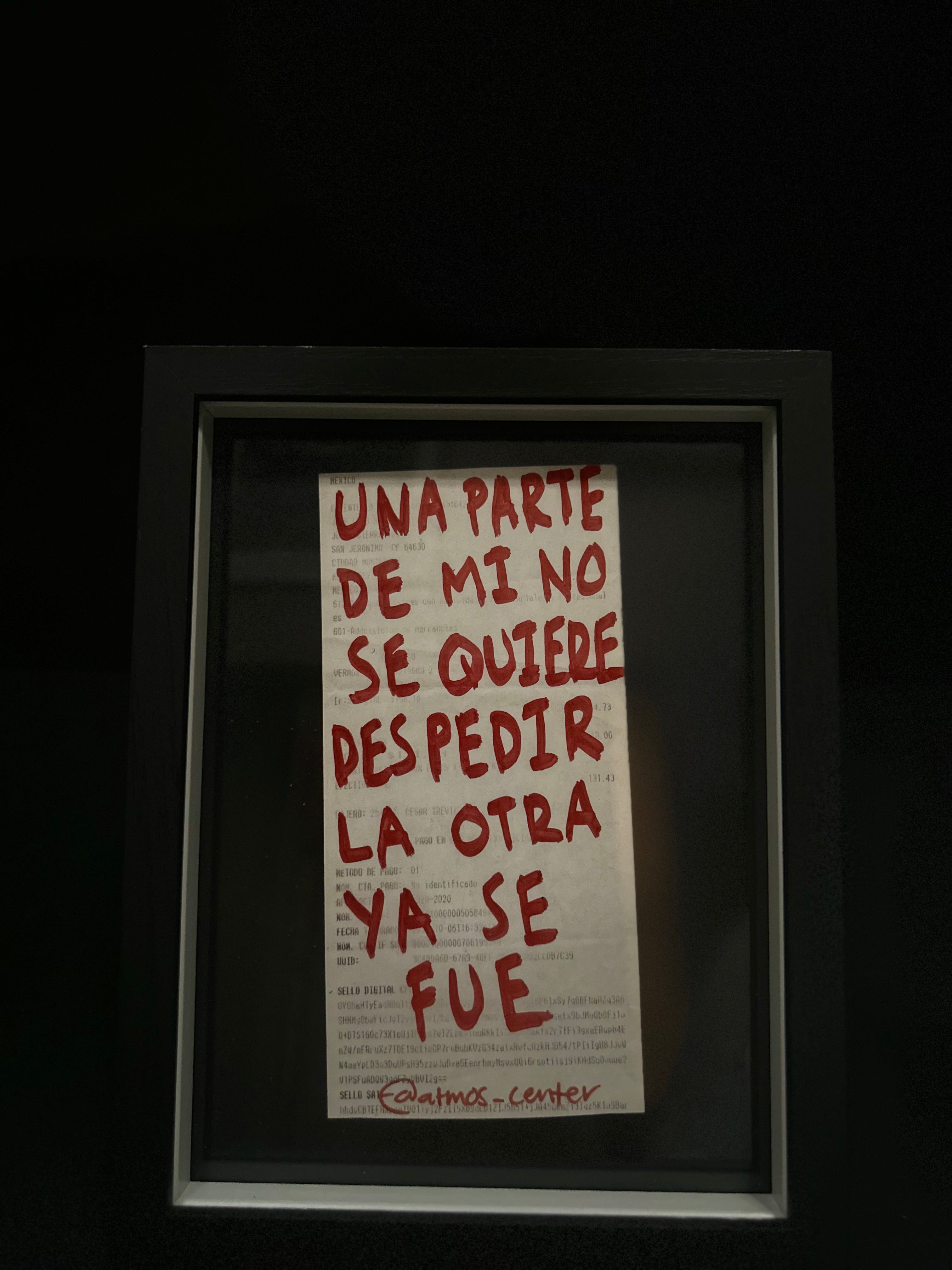 Cuadro "Ticket de compra"