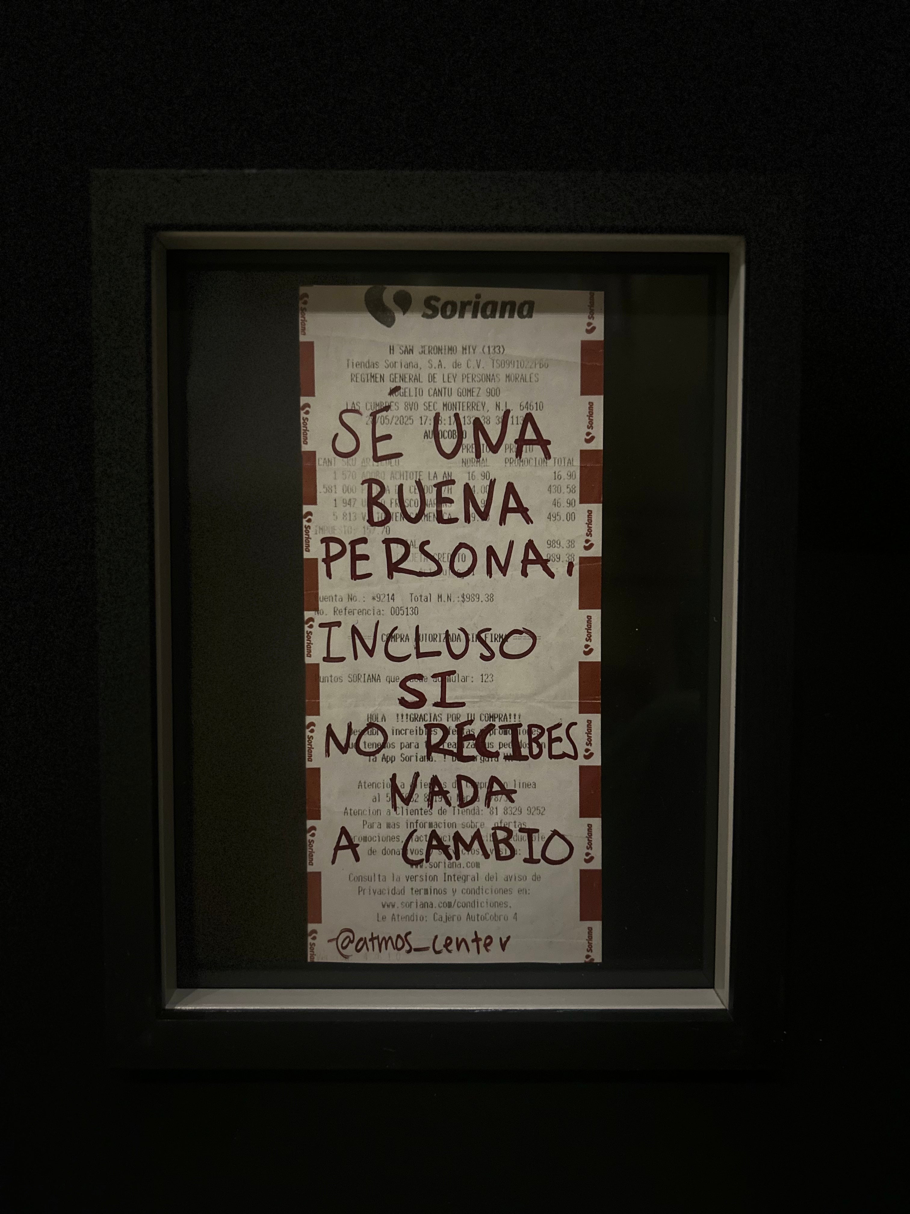 Cuadro "Ticket de compra"