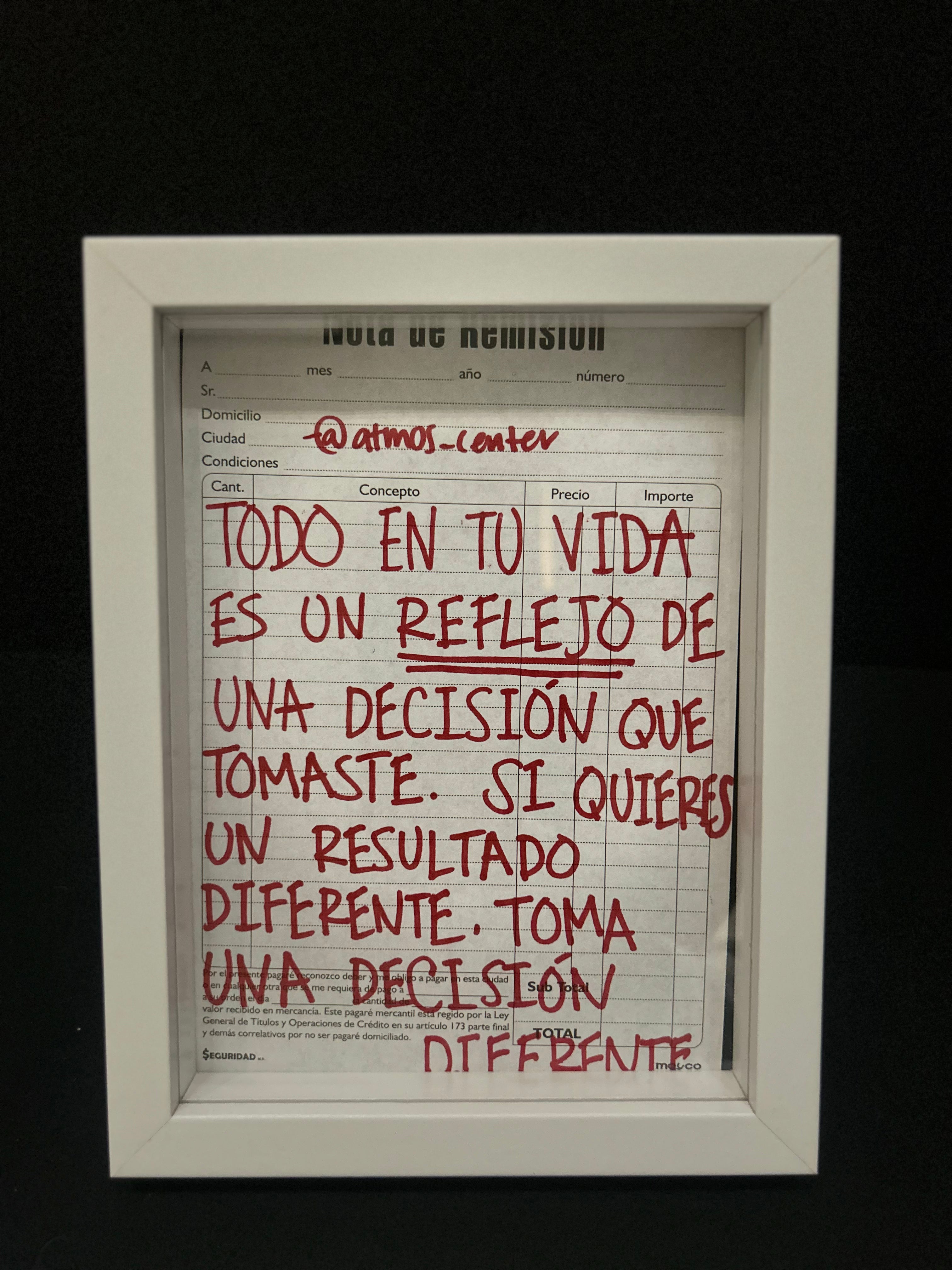 Cuadro "Nota de remisión"