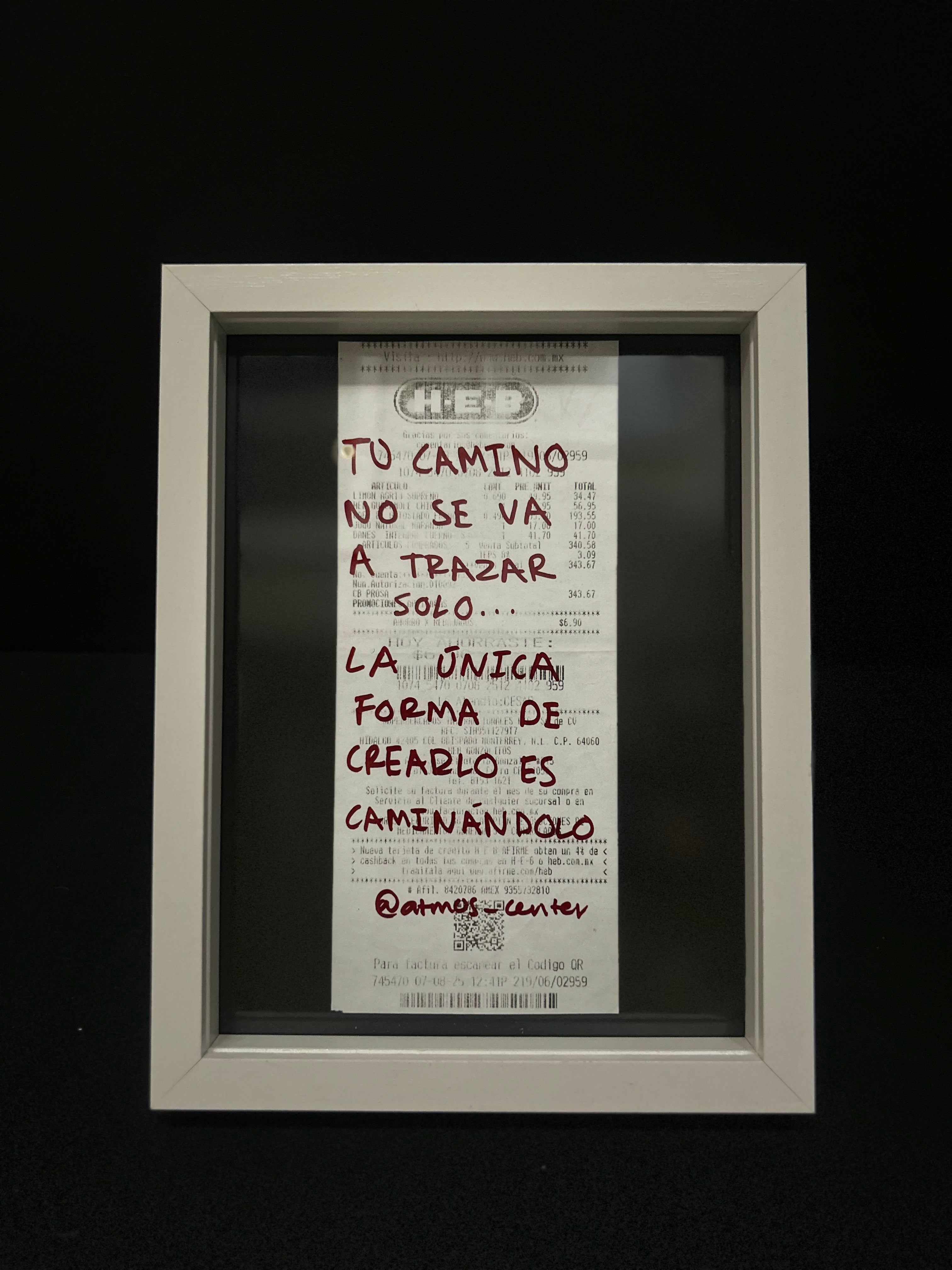 Cuadro "Ticket de compra"