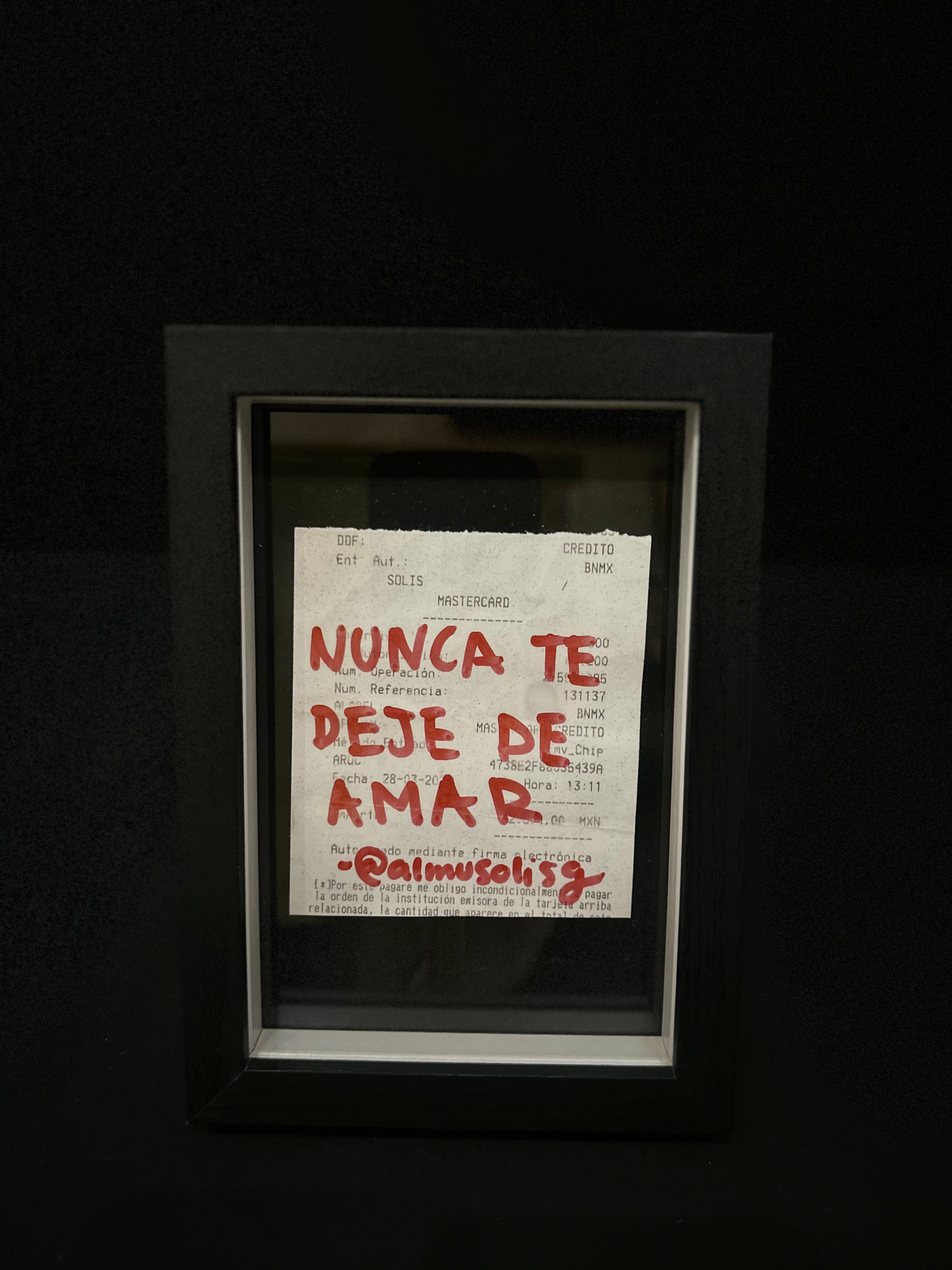 Cuadro "Ticket de compra"