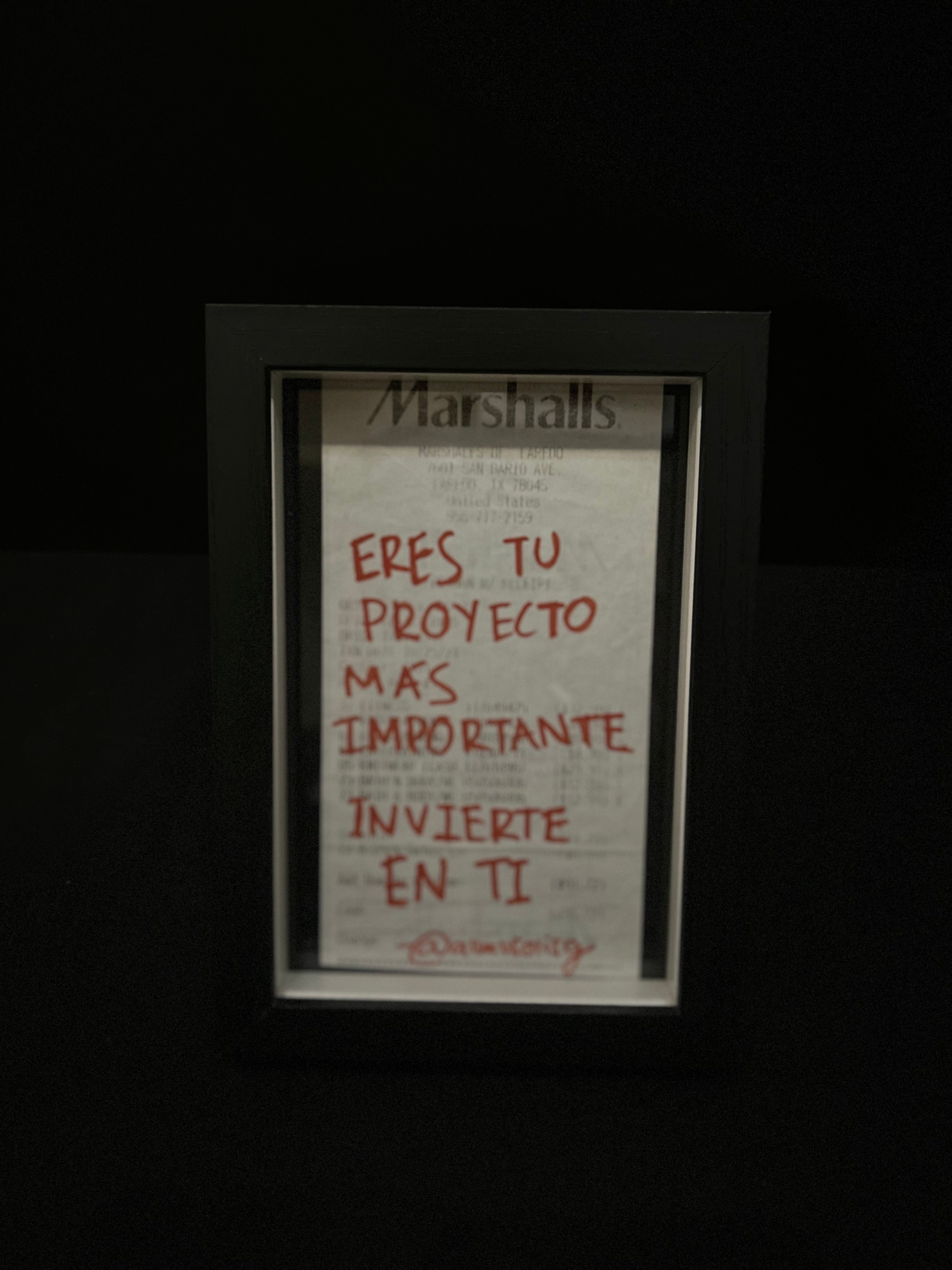 Cuadro "Ticket de compra"