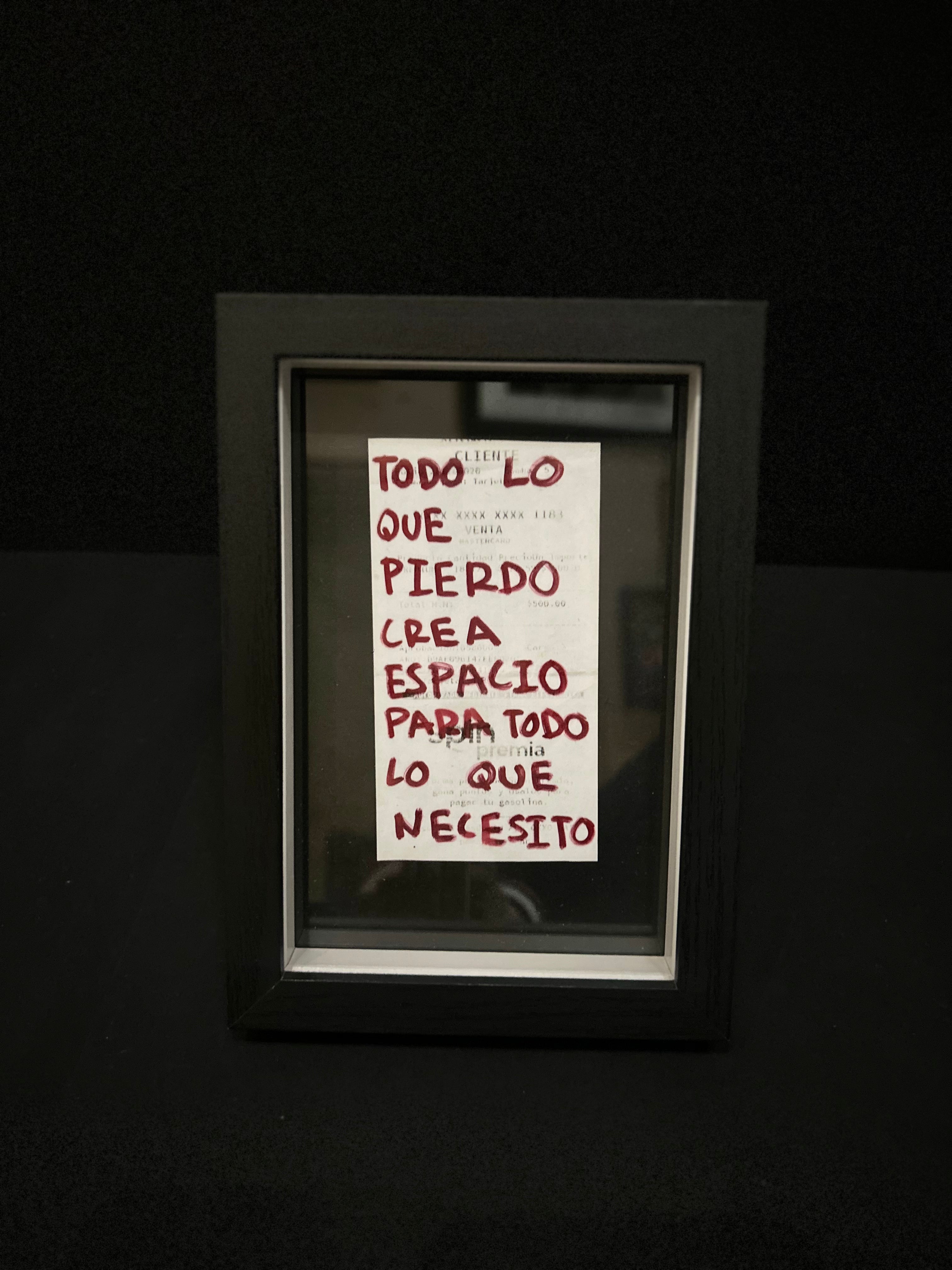 Cuadro "Ticket de compra"