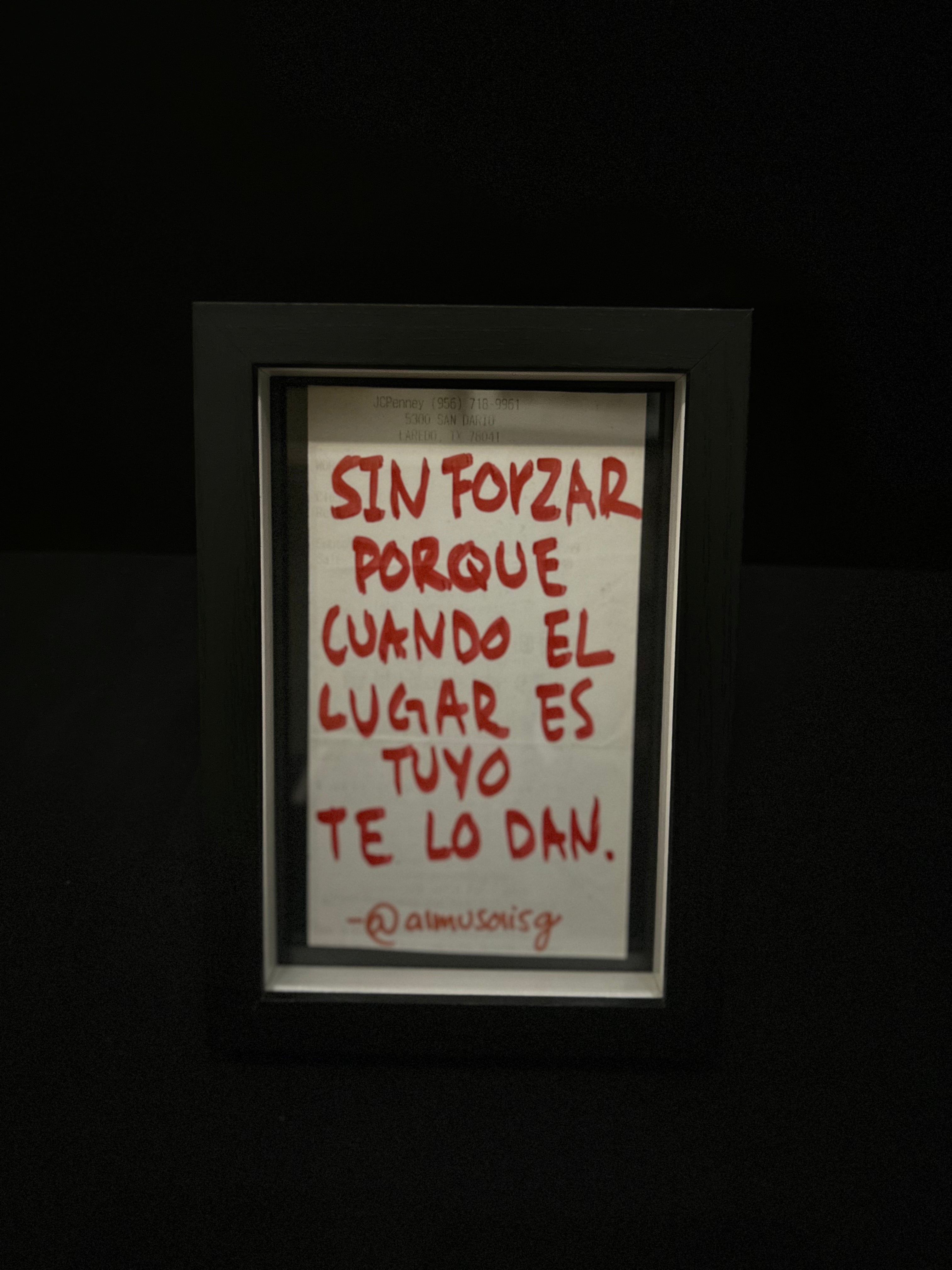 Cuadro "Ticket de compra"