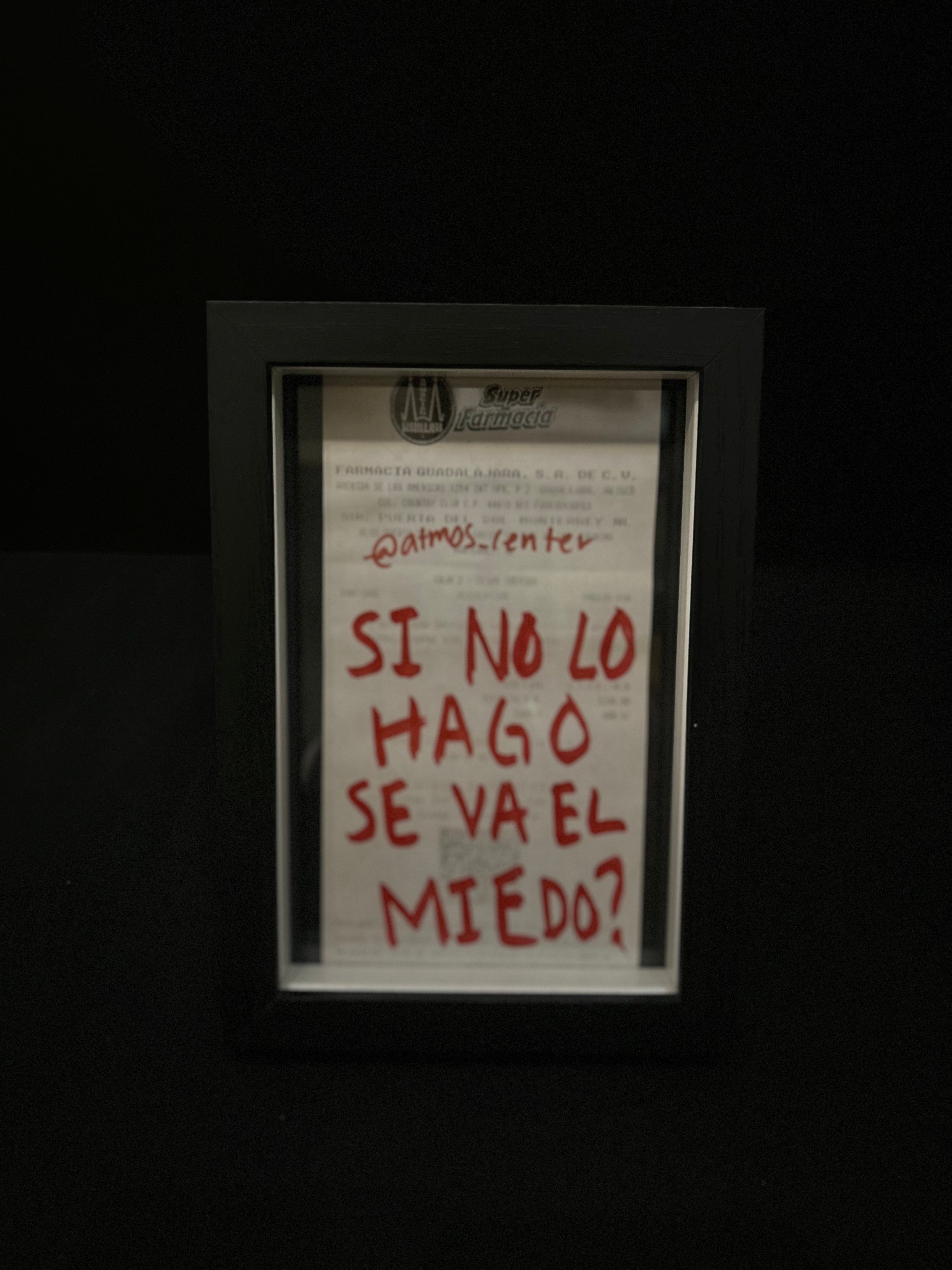 Cuadro "Ticket de compra"