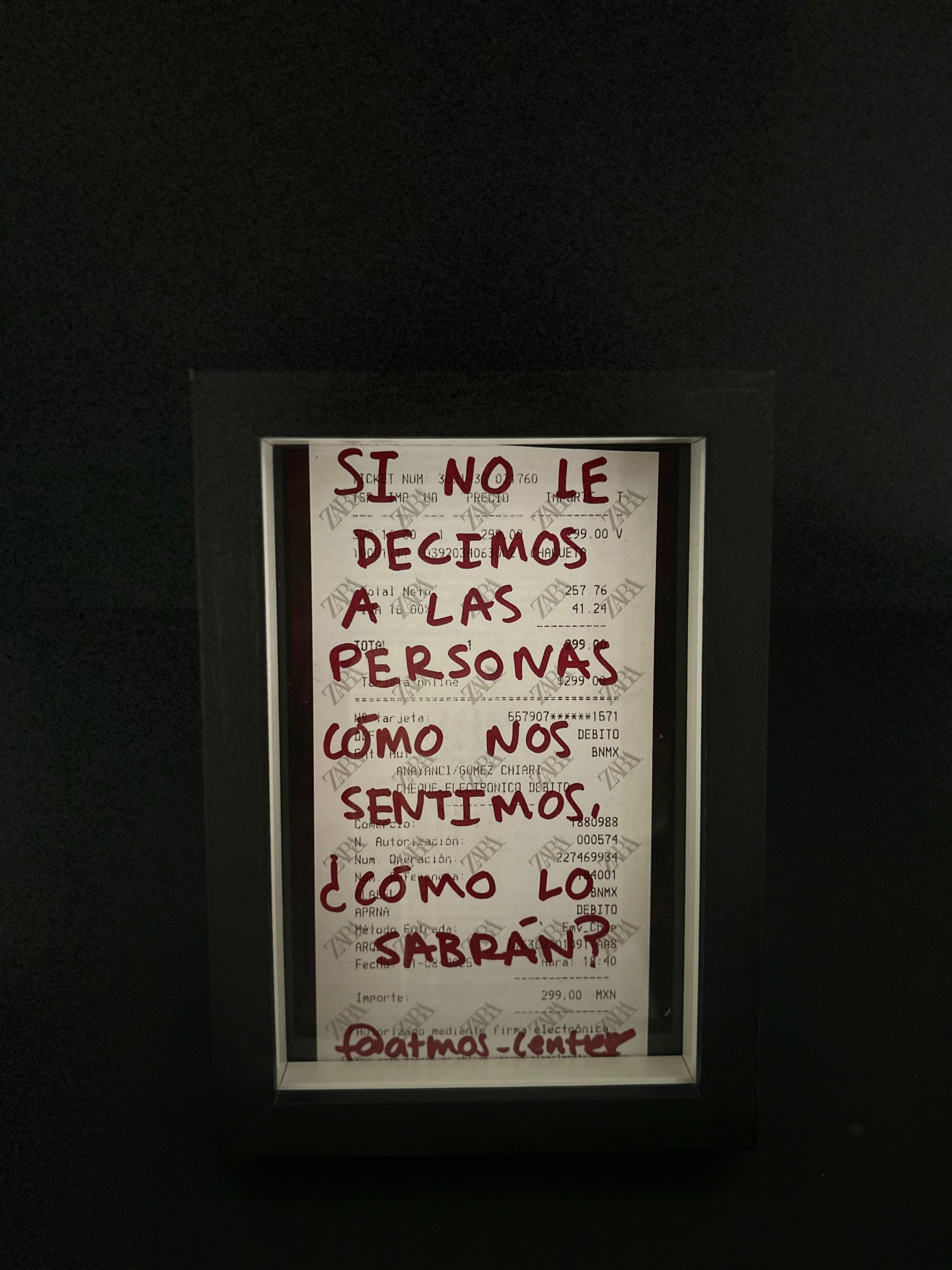 Cuadro · "Si no le decimos a las personas cómo nos sentimos, ¿cómo lo sabrán?"
