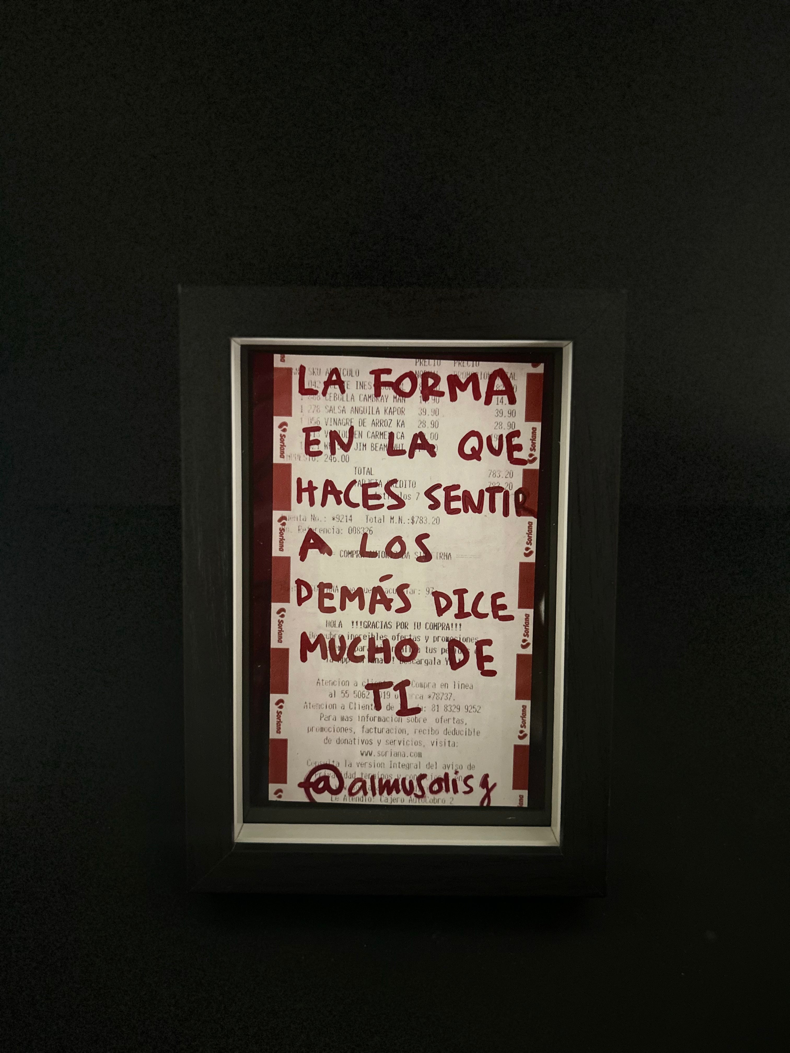 Cuadro · "La forma en la que haces sentir a los demás dice mucho de ti"
