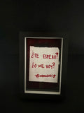 Cuadro · "¿Te espero o me voy?"