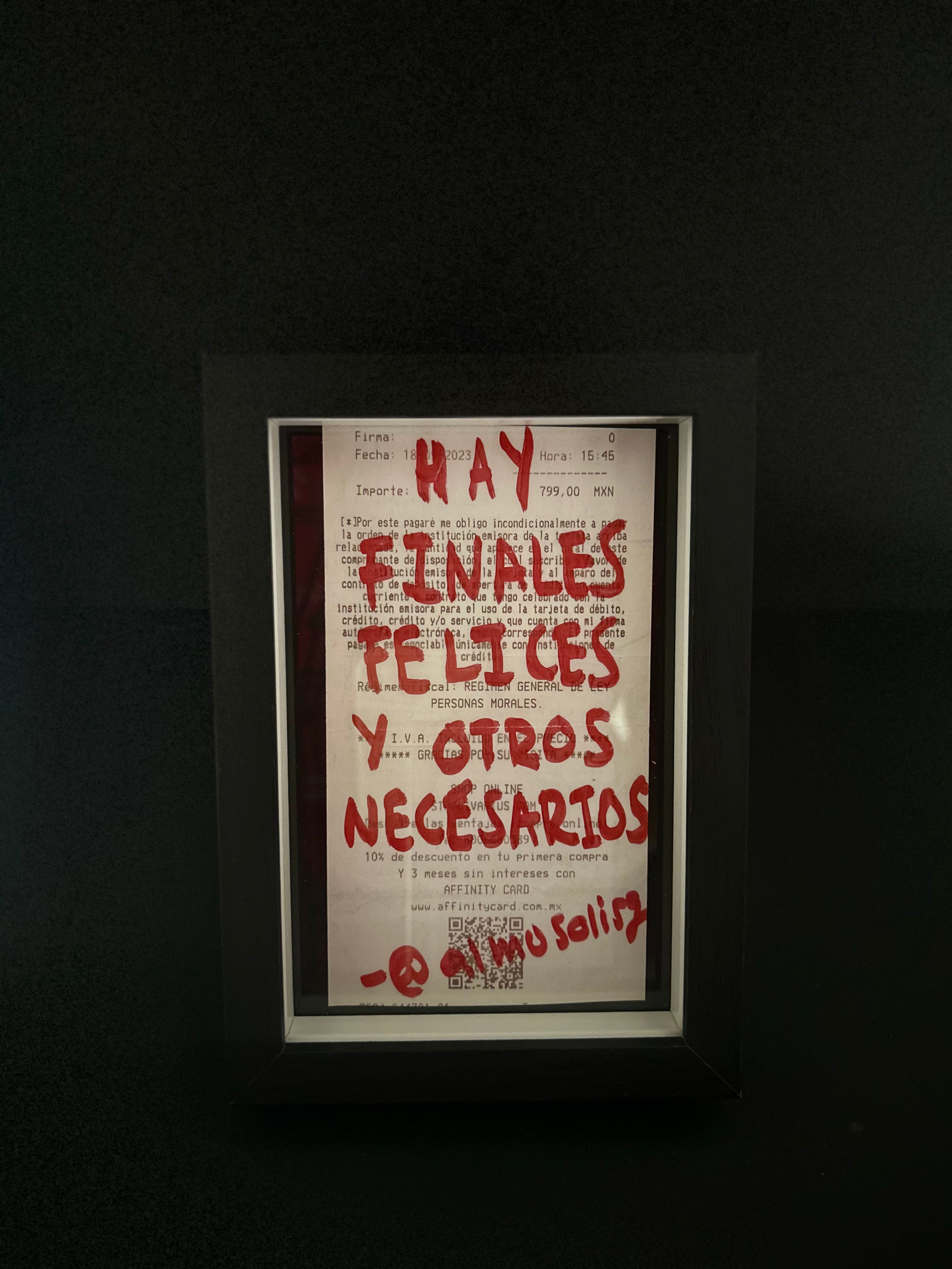 Cuadro · "Hay finales felices y otros necesarios"