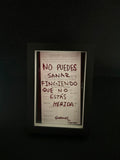 Cuadro · "No puedes sanar fingiendo que no estás herida"