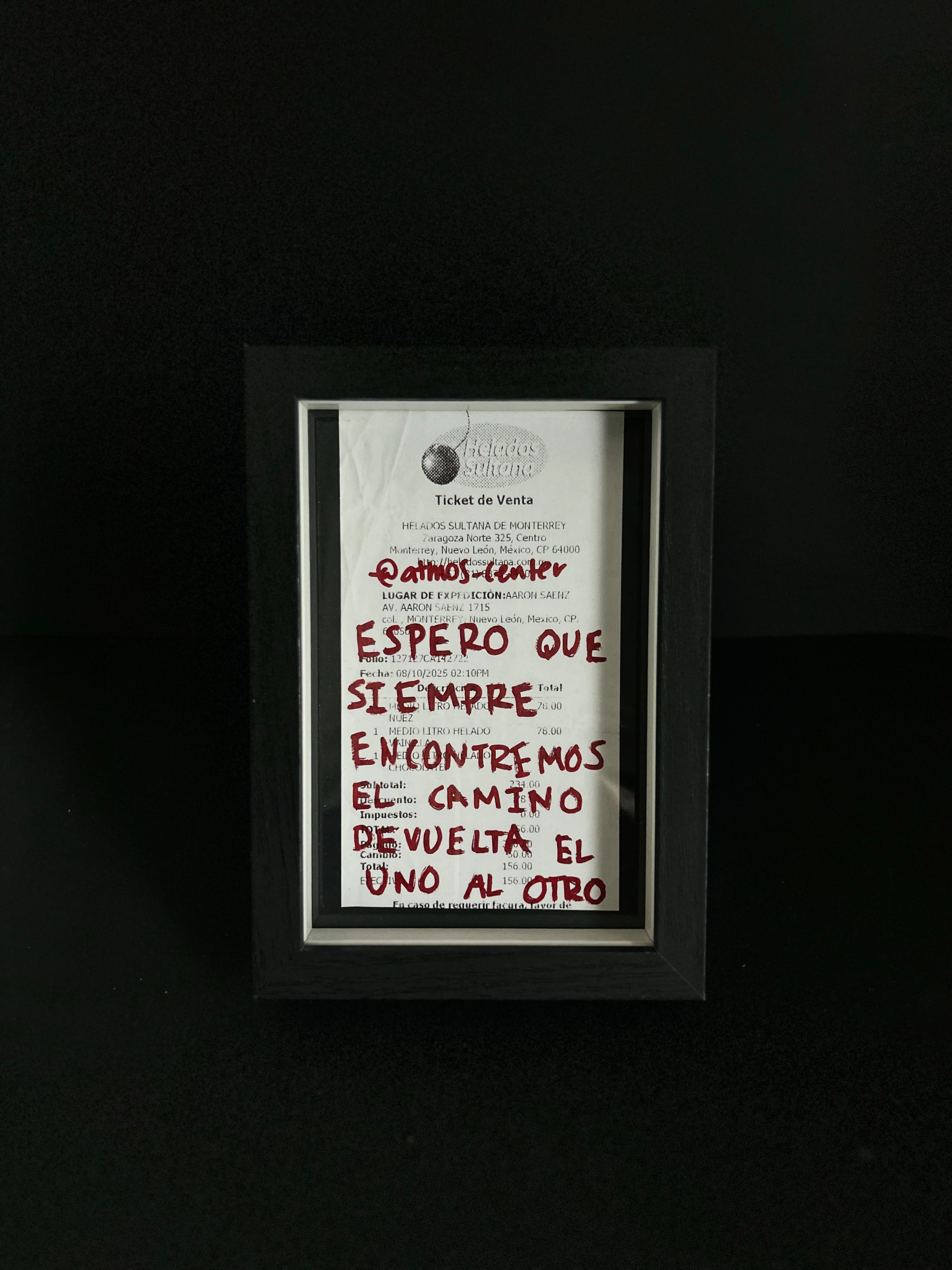 Cuadro · "Espero que siempre encontremos el camino de vuelta el uno al otro"